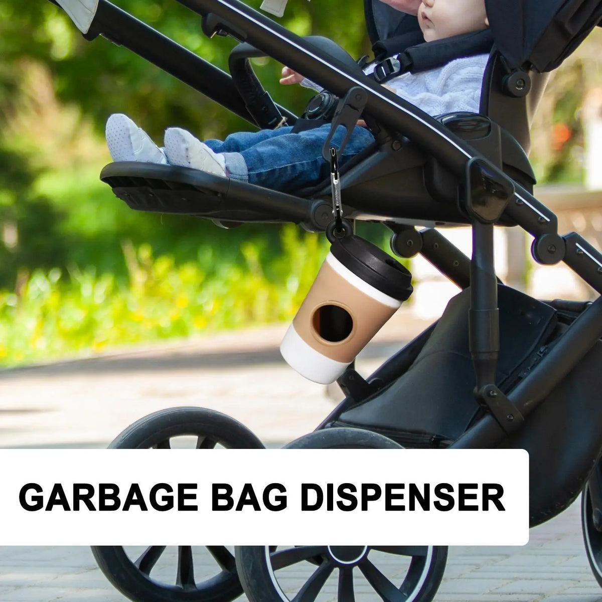 Coffee Cup Dog Poop Bag Holder – Portable Waste Dispenser