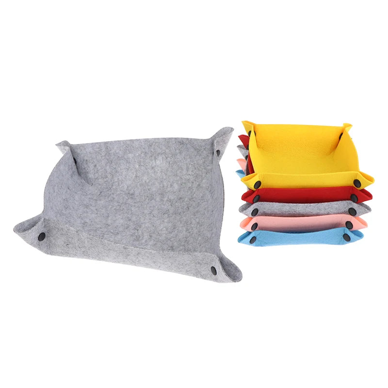 Felt Desk Organizer Storage Rack – Office, Kids & Mouse Pad Felt Desk Organizer Nixie