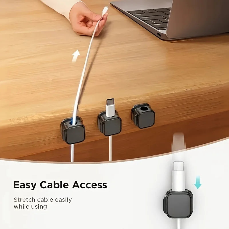 Nixie Magnetic Cable Clip Winder & Cord Organizer for Desk Cable Cord Organizer Nixie