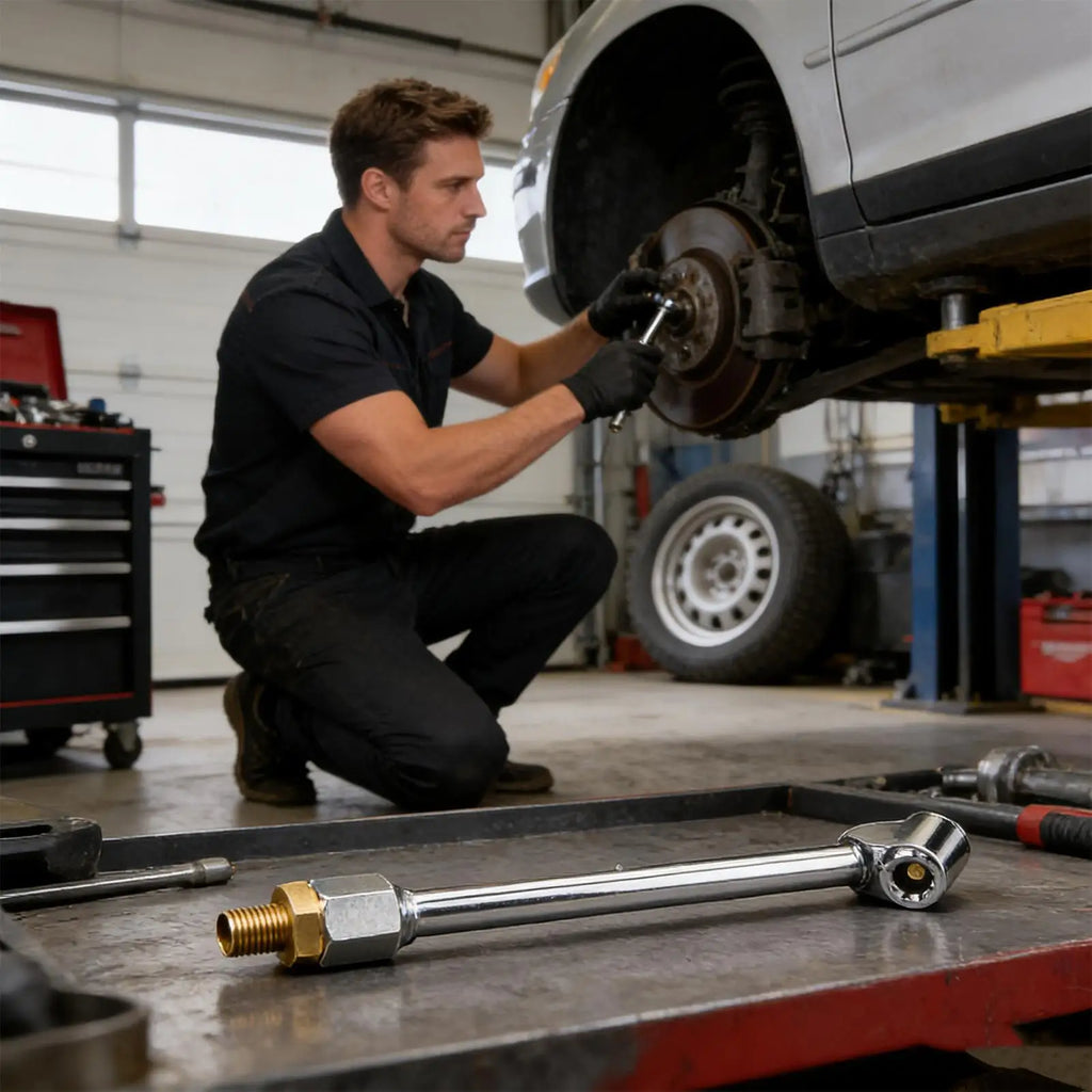 Tire Inflator Chuck Quick-Connect Leak-Proof Nozzle Tire Inflator Chuck Nixie
