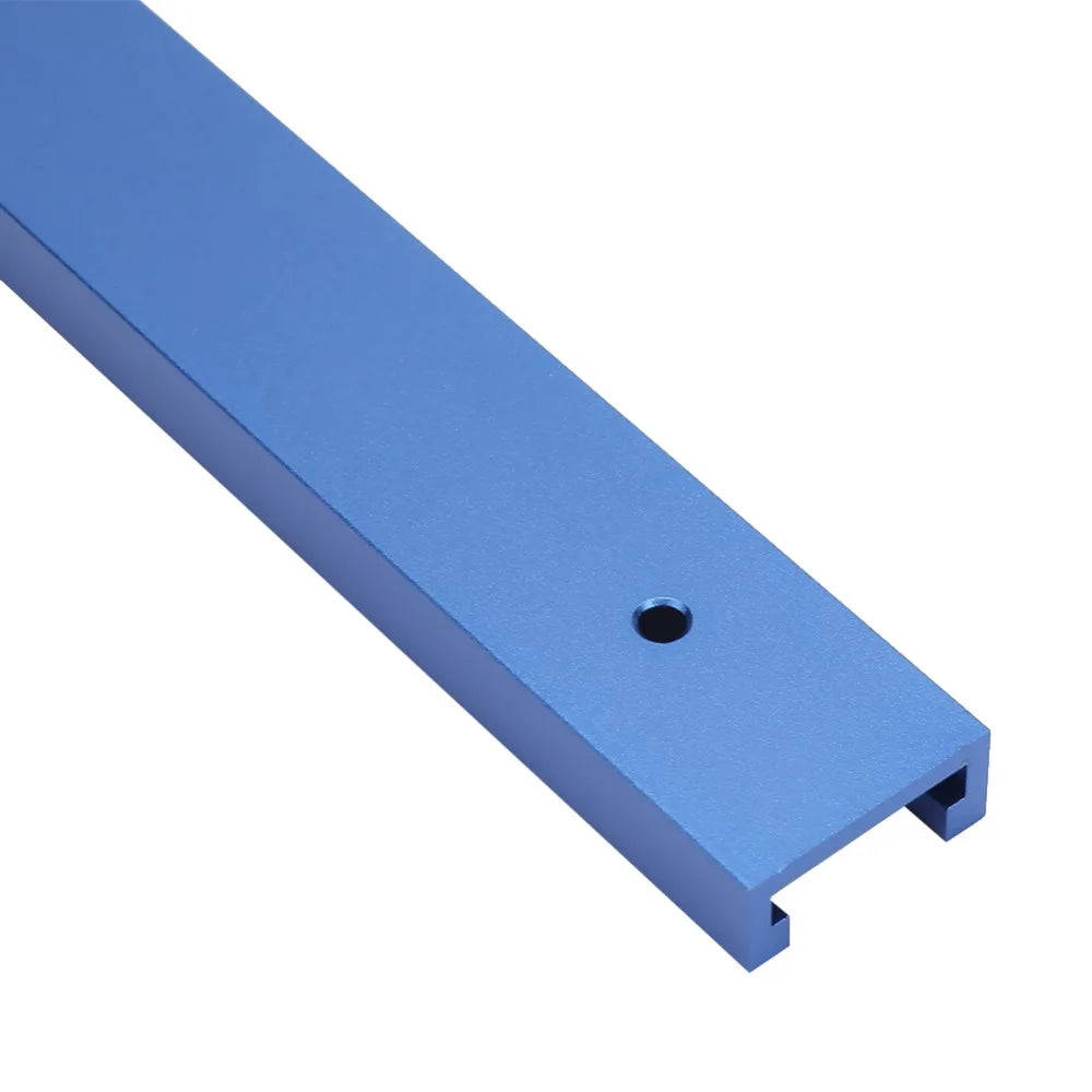 Aluminum T-Track 3/4" 400mm Anodized Blue T-Slot Woodworking