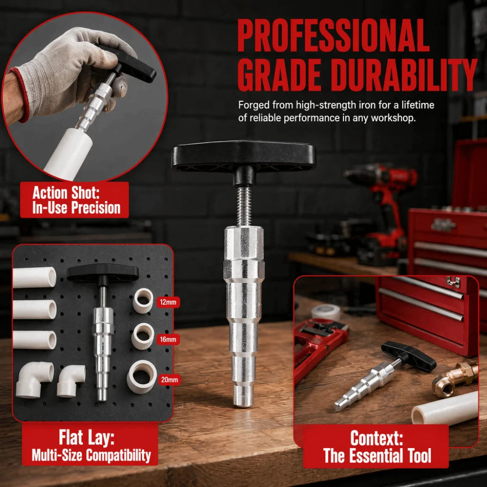 Manual Tube Expander T-Handle 12–32mm | PPR & Plastic Pipes Pipe Expander Tool Nixie