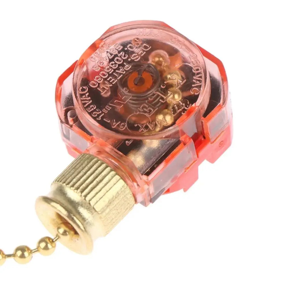 3-Speed Ceiling Fan Pull Chain Switch – Universal Replacement