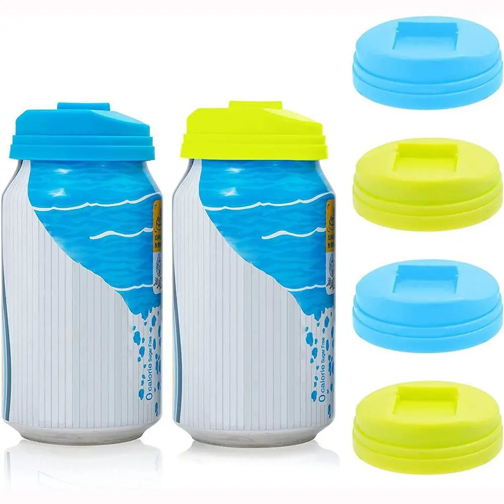 Reusable Soda Can Lid – Splash-Proof Snap-On Beverage Cap