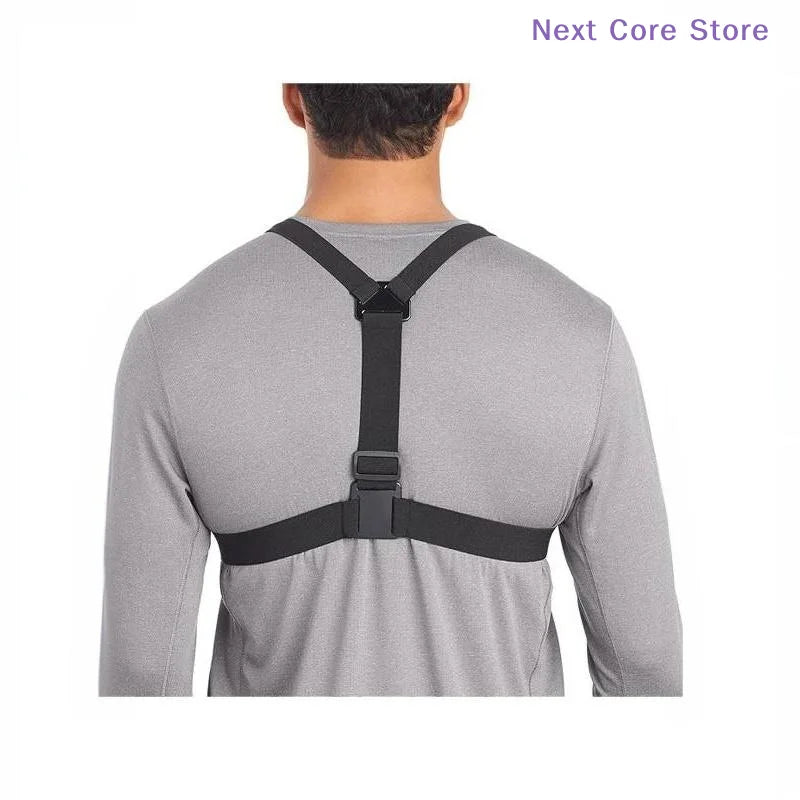 Chest Strap Mount Harness for Phone & Action Camera Camera Chest Mount Nixie