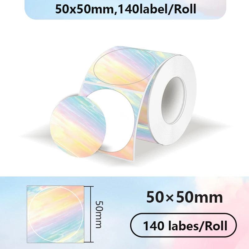Thermal Label Sticker Paper 30–50mm | Phomemo M110 M220 M200