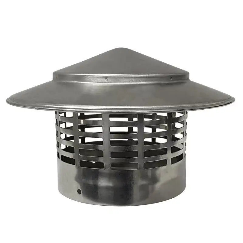 Stainless Steel Chimney Cap 75-200mm Roof Duct Vent | Rain Cover Roof Vent Cap Nixie