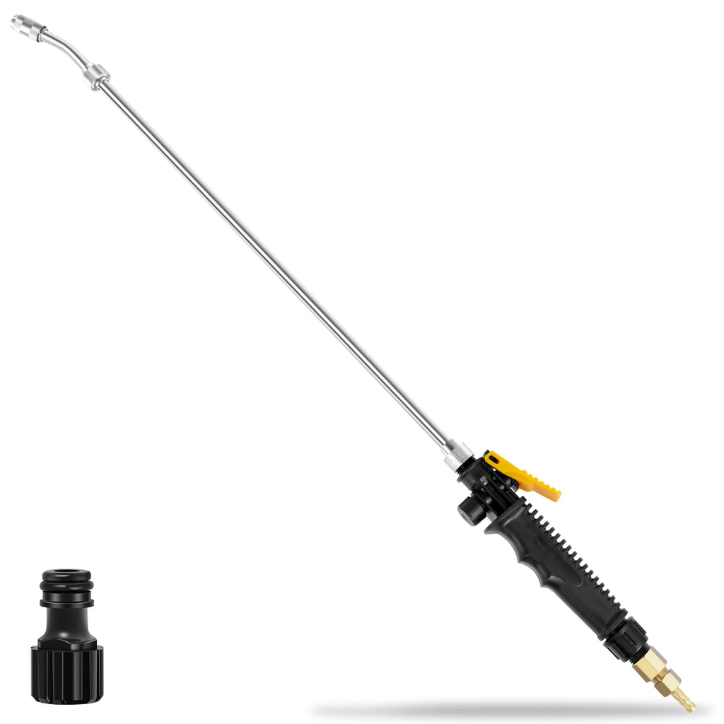 72cm High Pressure Sprayer Wand – Car & Garden Wash Nozzle Pressure Sprayer Wand Nixie black
