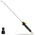 72cm High Pressure Sprayer Wand – Car & Garden Wash Nozzle Pressure Sprayer Wand Nixie black