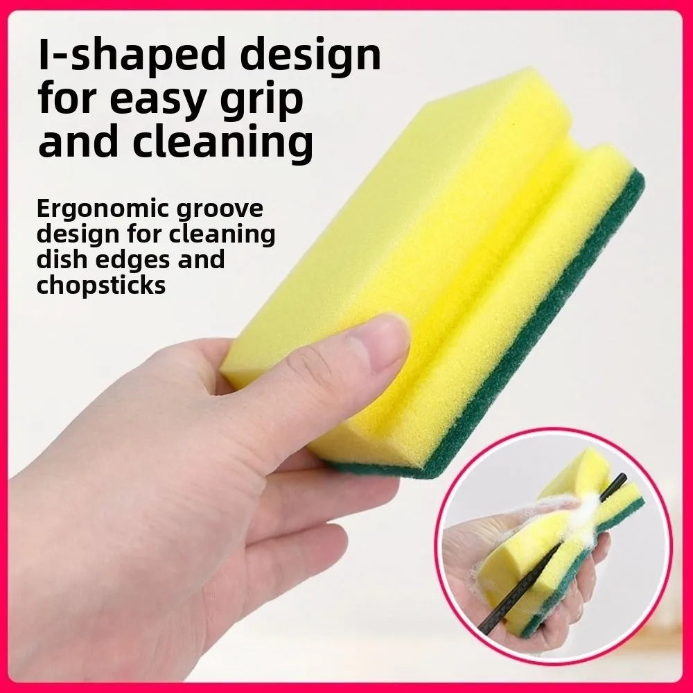 Double-Sided Dishwashing Sponge Scouring Pad Set 5/10 Pcs