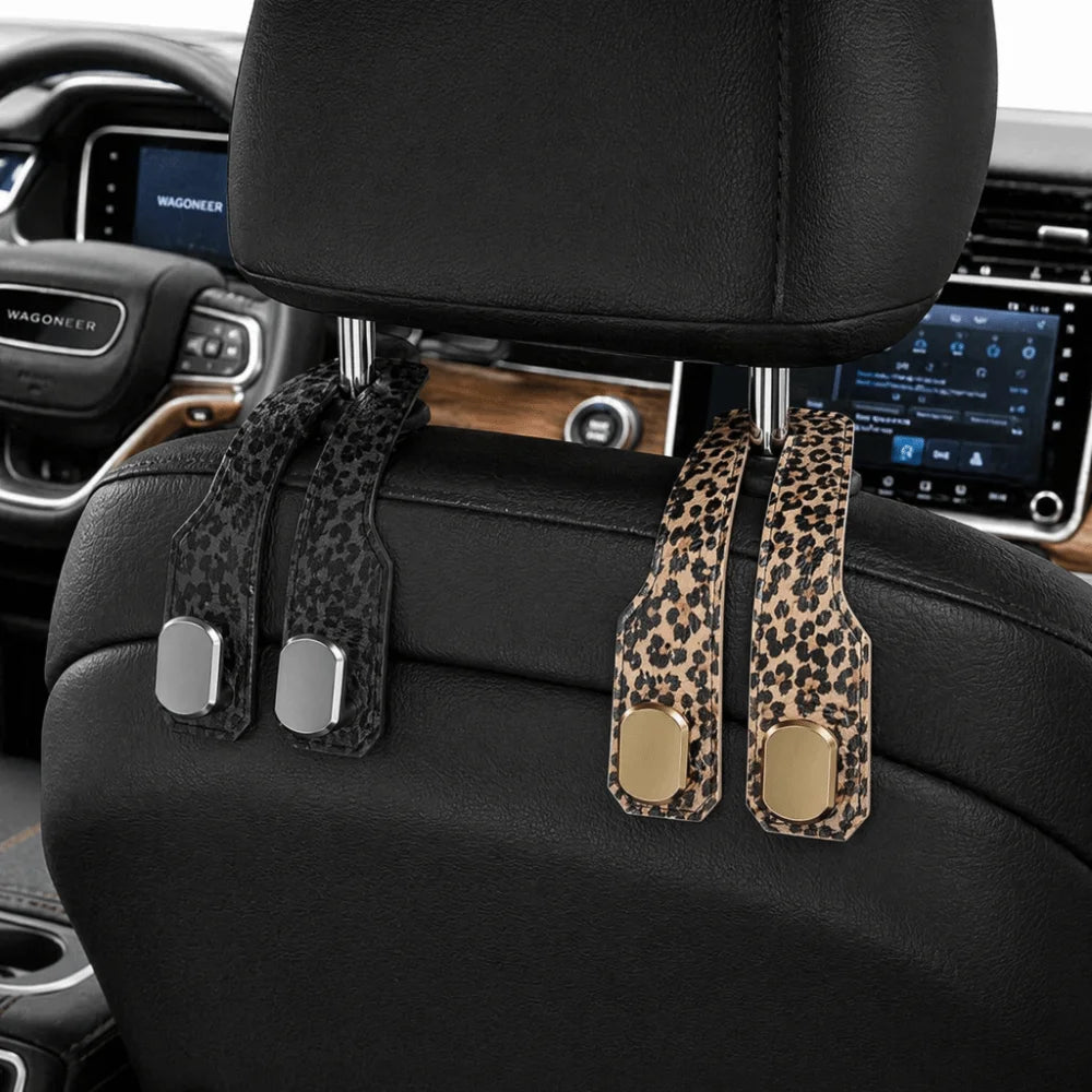 2-in-1 Car Headrest Hook | Universal Car Organizer Clips Car Headrest Hook Nixie