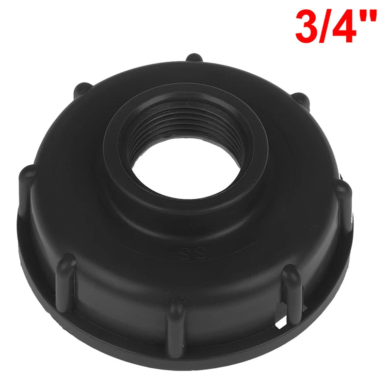 IBC Tank S60X6 Coarse Thread Cap Adapter 1/2" 3/4" 1" Connector