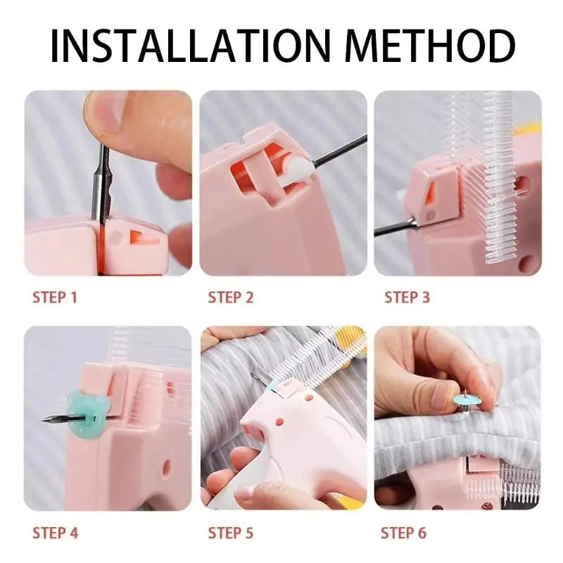 Garment Tagging Gun Kit – 1 Gun, 5 Needles & 1000 Fasteners Garment Tagging Gun Nixie