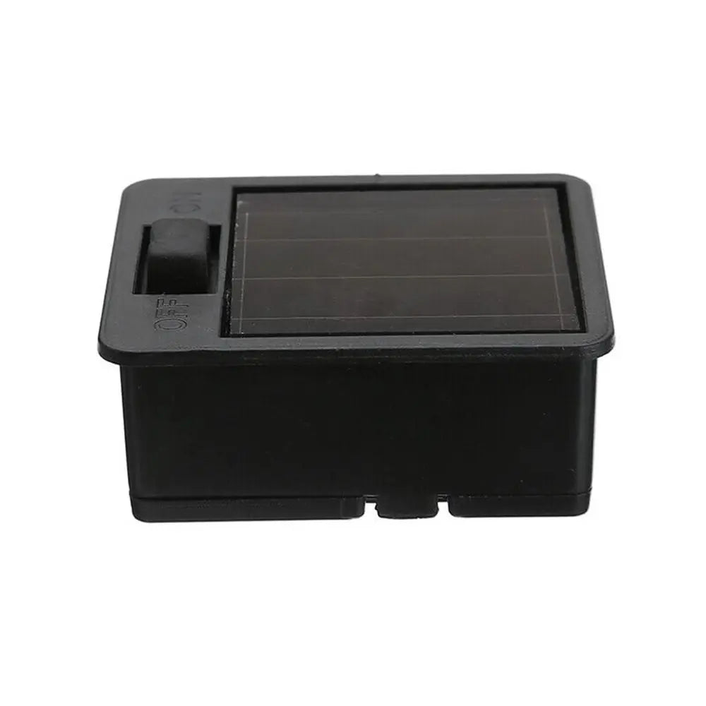 Solar Lantern Replacement Battery Box & Top | Garden Light Solar Light Accessory Nixie black
