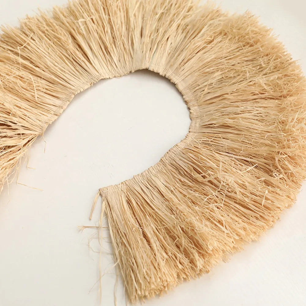 DIY Raffia Grass Fringe Garland – Boho Wedding Wall Décor 1m Party & Wedding Garland Nixie