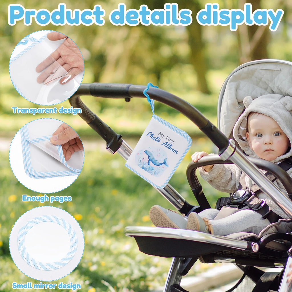 Soft Fabric Baby Photo Album – DIY Cloth Memory Keepsake Baby Photo Album Nixie