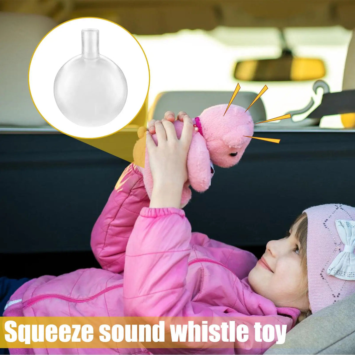 20pcs Replacement Squeakers for Dog & Plush Toys | 3 Sizes Dog Toy Squeakers Nixie