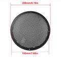 Plastic Speaker Grill Mesh Cover 5/6/8/10 Inch Black Guard Speaker Grill Cover Nixie 8inch