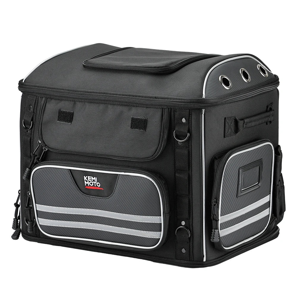 Motorcycle Pet Carrier Bag – Rear Seat Dog & Cat Bag Motorcycle Pet Carrier Nixie Type B
