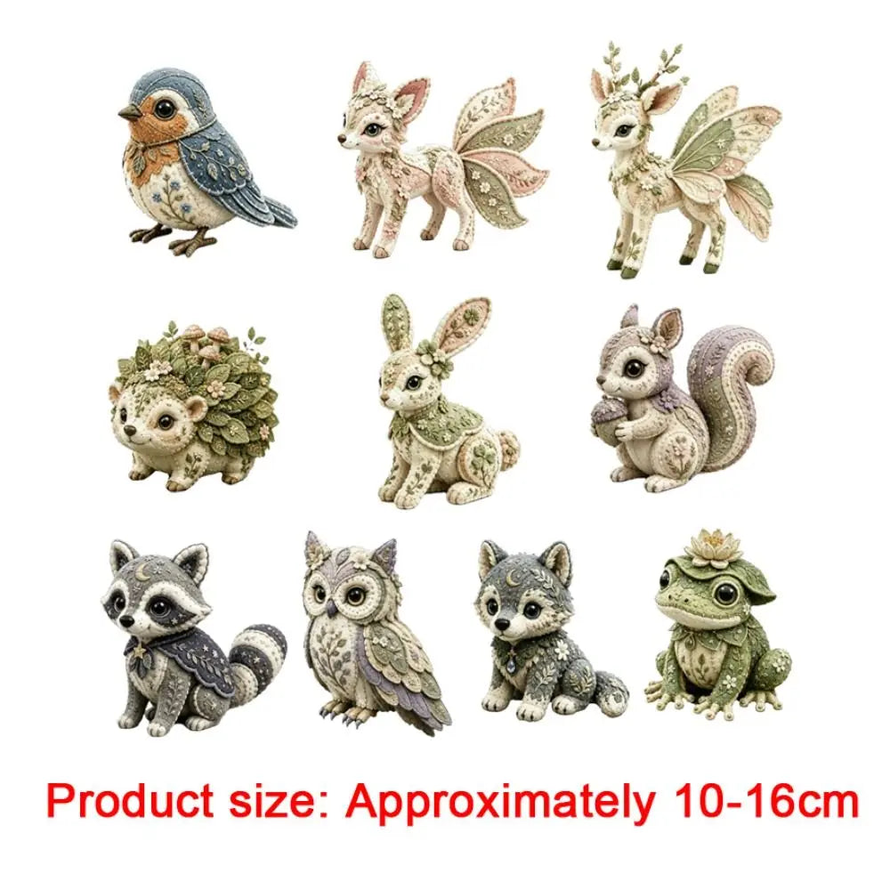 Floral Animal Patchwork DIY Sewing Kit – Handmade Decor Set