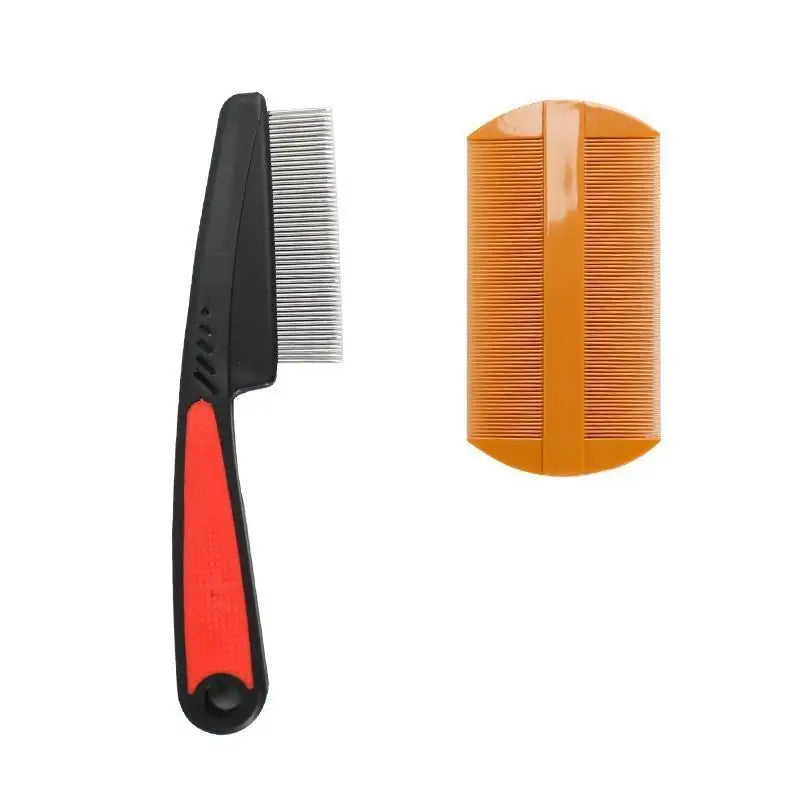 Pet Grooming Comb – Stainless Steel Fine Tooth Cat & Dog Brush Pet Grooming Comb Nixie