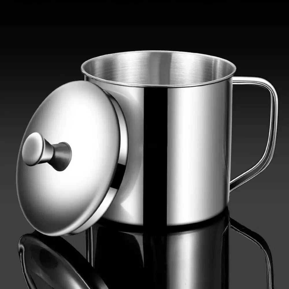304 Stainless Steel Travel Mug with Lid & Handle 200–1600ml Stainless Steel Travel Mug Nixie