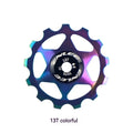 ENLEE 11T 13T Derailleur Jockey Wheel MTB Road Bike Pulley Derailleur Jockey Wheel Nixie 13T COLORFUL