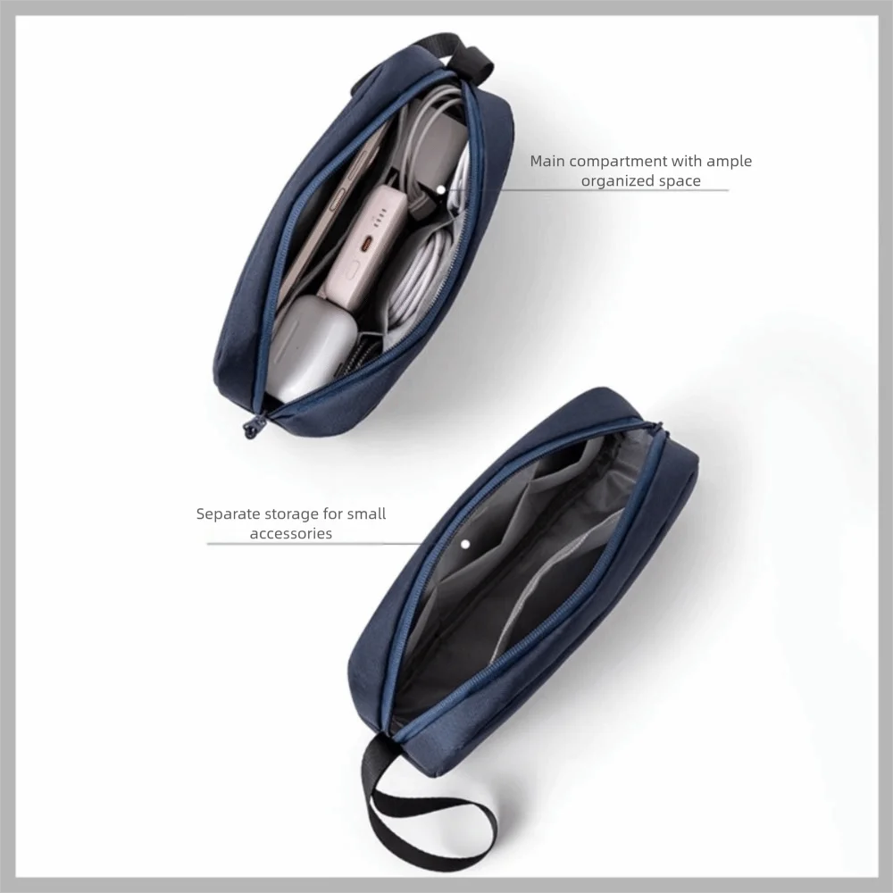 Water-Resistant Oxford Travel Cable Organizer Bag | Large Capacity