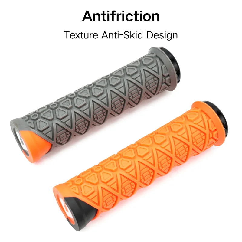 ODI Silicone Lock-On MTB Bike Grips – Non-Slip Handlebar Grips Bicycle Handlebar Grips Nixie
