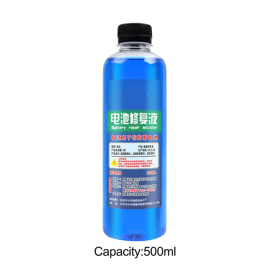 500ml Lead-Acid Battery Restore Fluid | Boost Battery Life Battery Restore Fluid Nixie