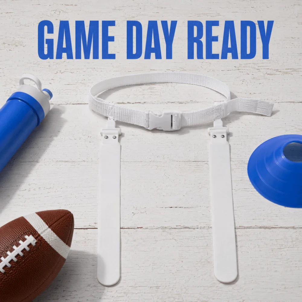 3-Piece Adjustable Flag Football Belt Set – Easy Tear-Away Flags Flag Football Set Nixie