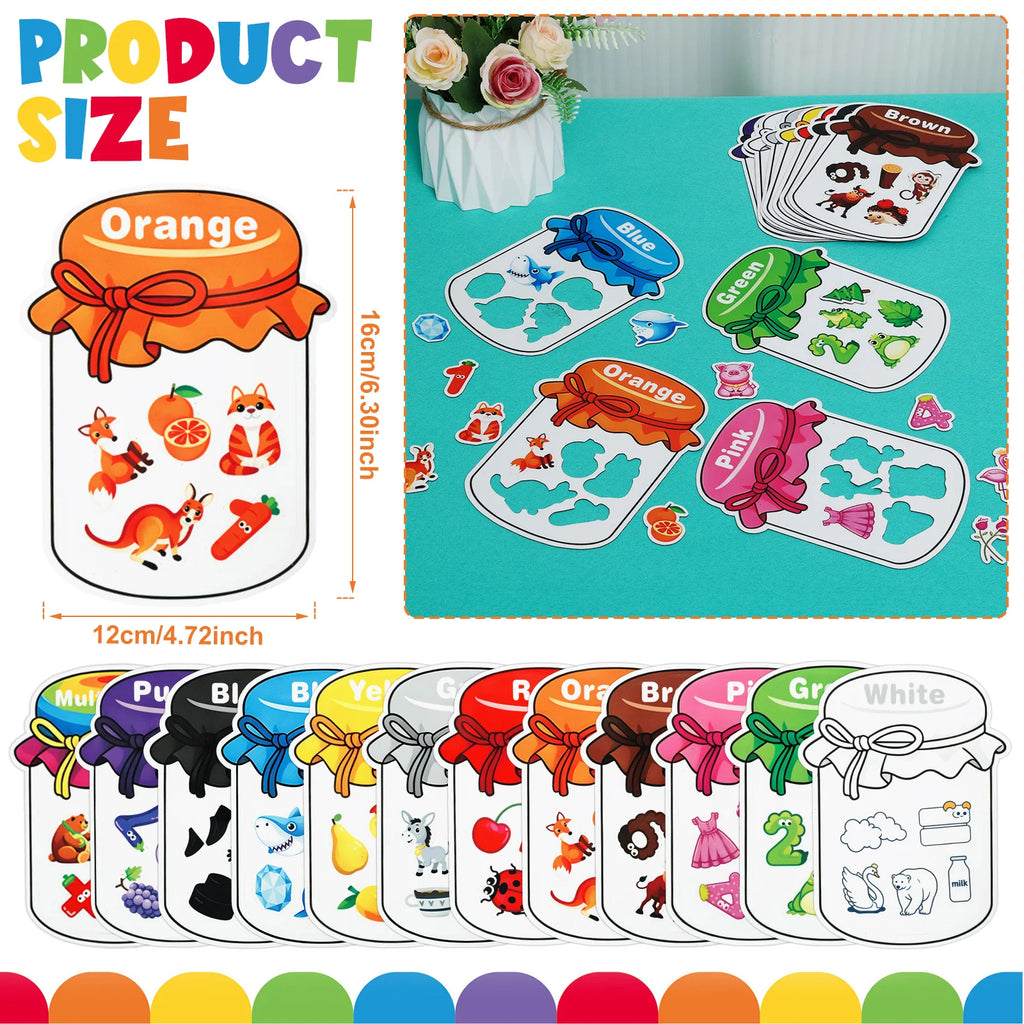 Magnetic Color Sorting Set – Educational Toy for Toddlers Educational Sorting Toy Nixie