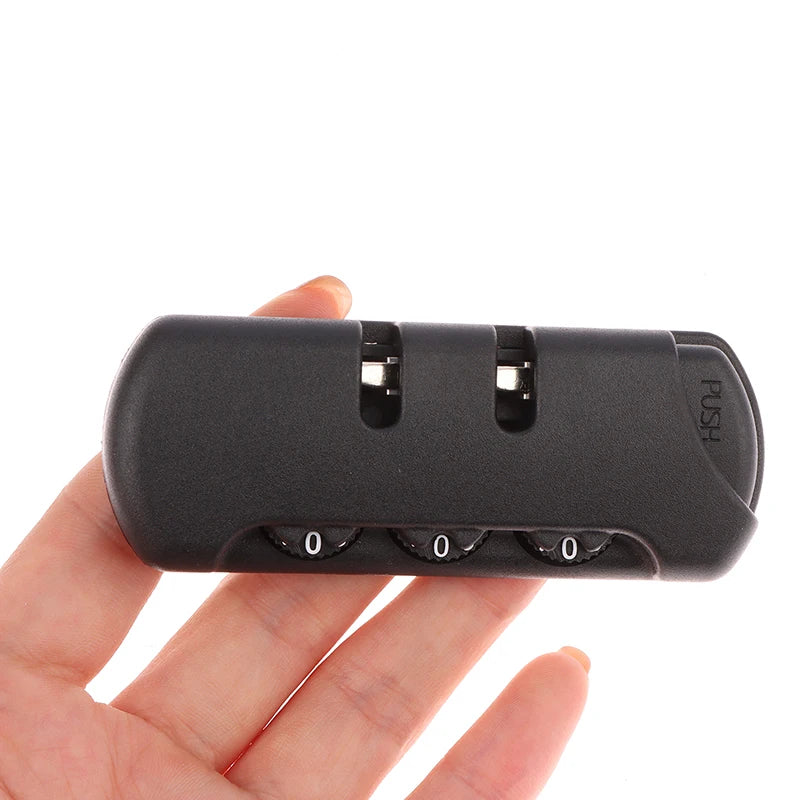 3-Digit Combination Padlock for Luggage, Bags & Drawers Combination Padlock Nixie