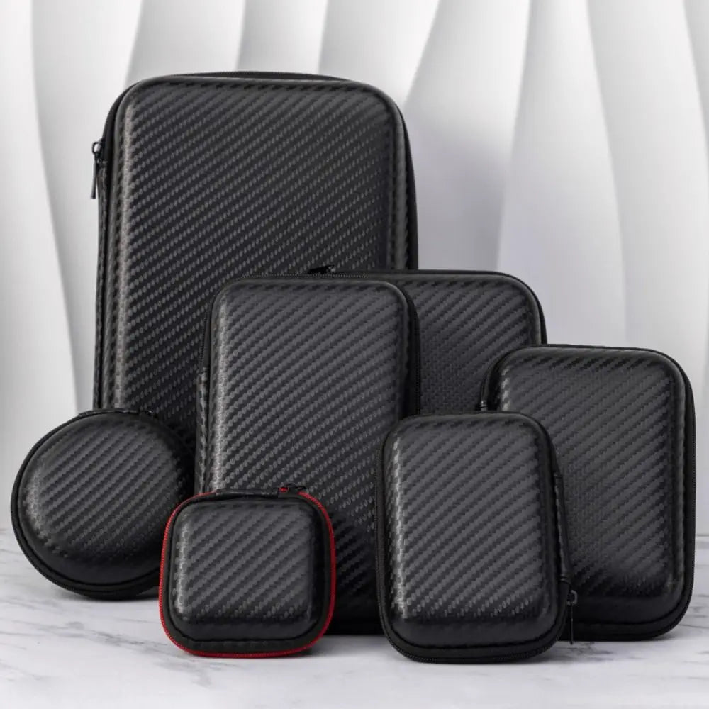 EVA Shockproof Earphone & Cable Organizer Bag | Storage Case