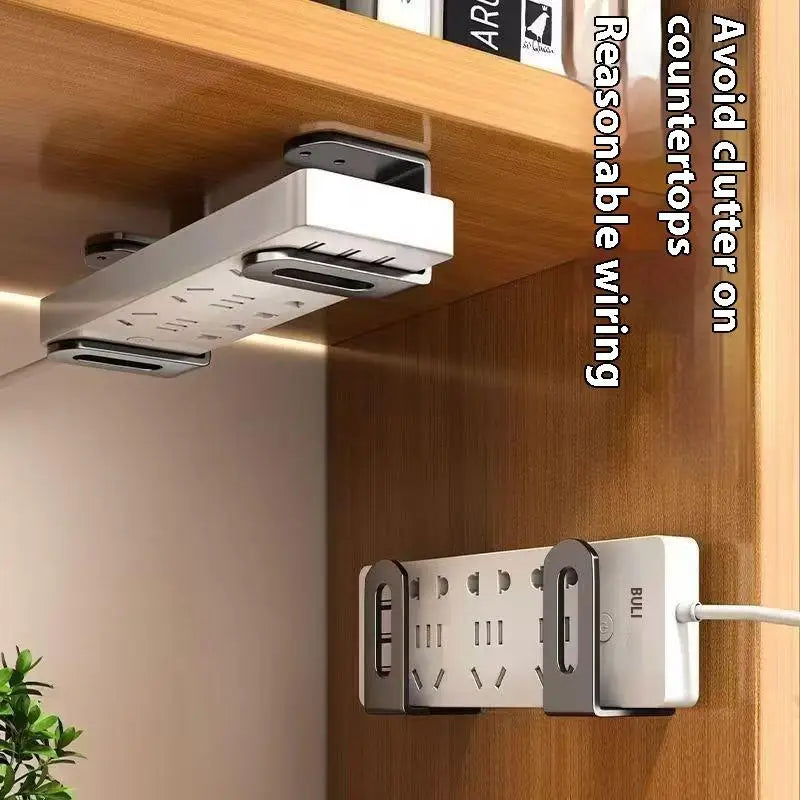 2pcs Wall Mount Router Shelf & Cable Management Rack