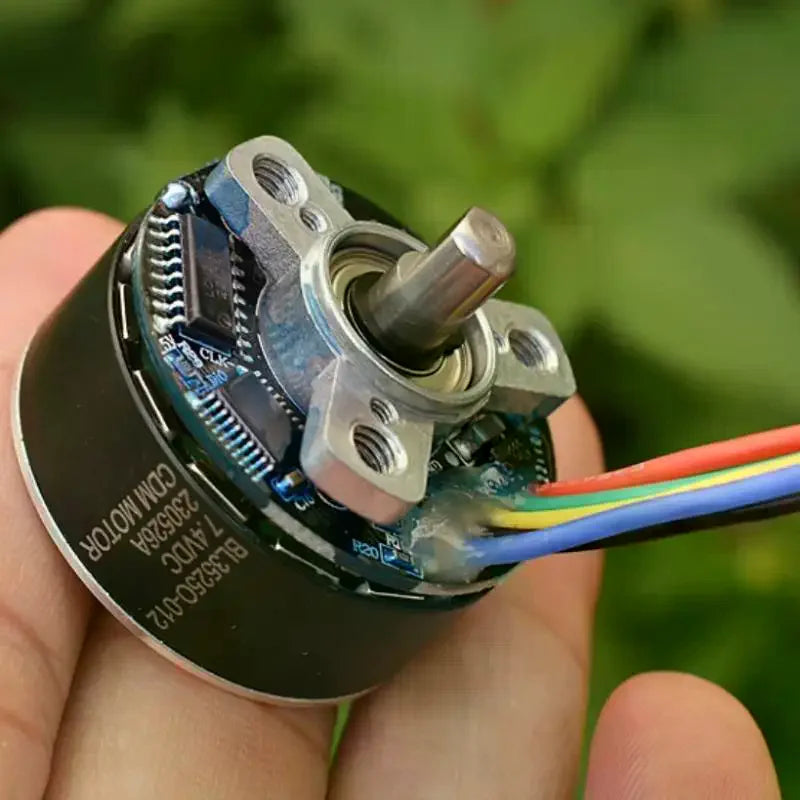 BL3525O 35mm Brushless DC Motor 7.4V 3200RPM + PWM Driver Brushless DC Motor Nixie