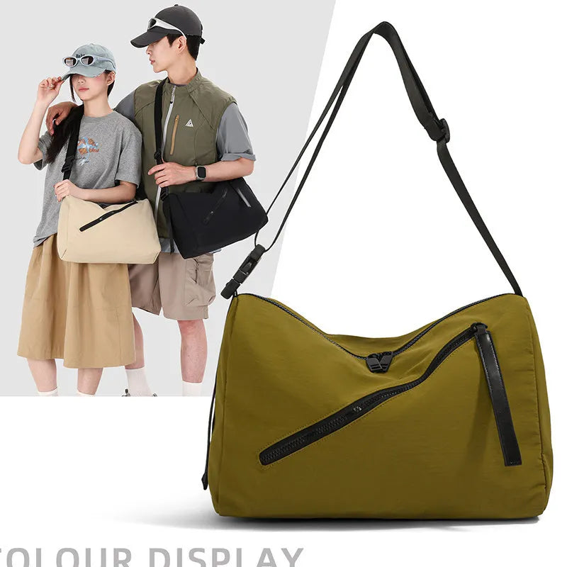 Lightweight Unisex Crossbody Bag – Large Capacity Shoulder Bag