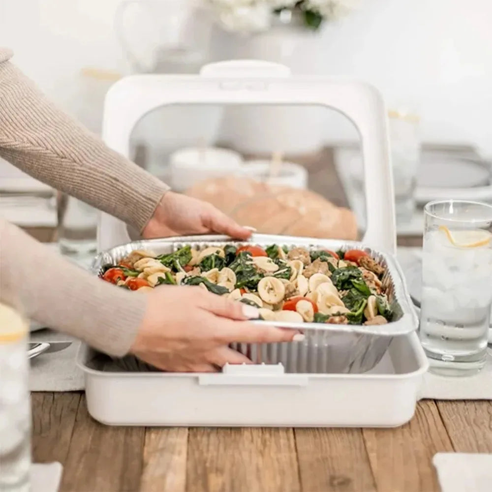 Aluminum Foil Carrier Pans with Lid | Food Storage Containers Foil Food Container Nixie
