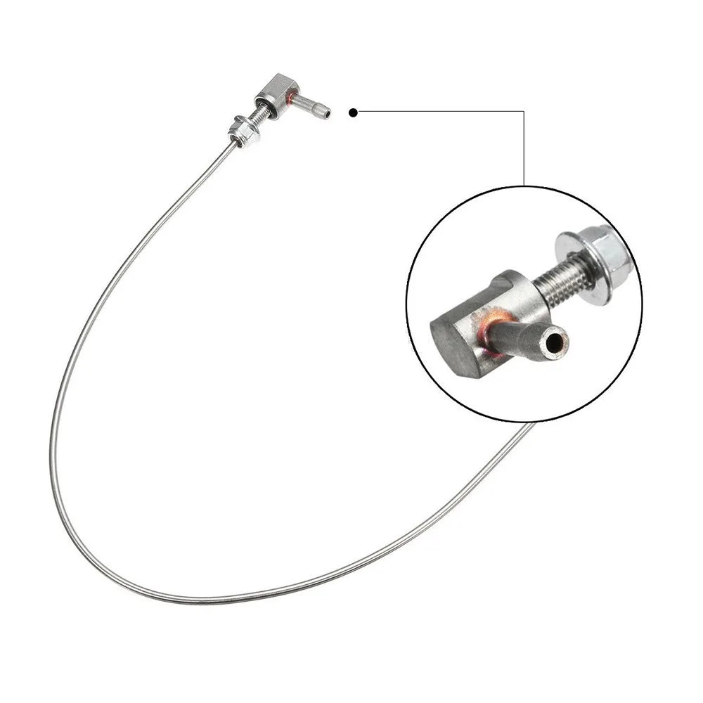 49cm Stainless Steel Fuel Standpipe – Webasto & Eberspacher Heater Fuel Standpipe Nixie Silver