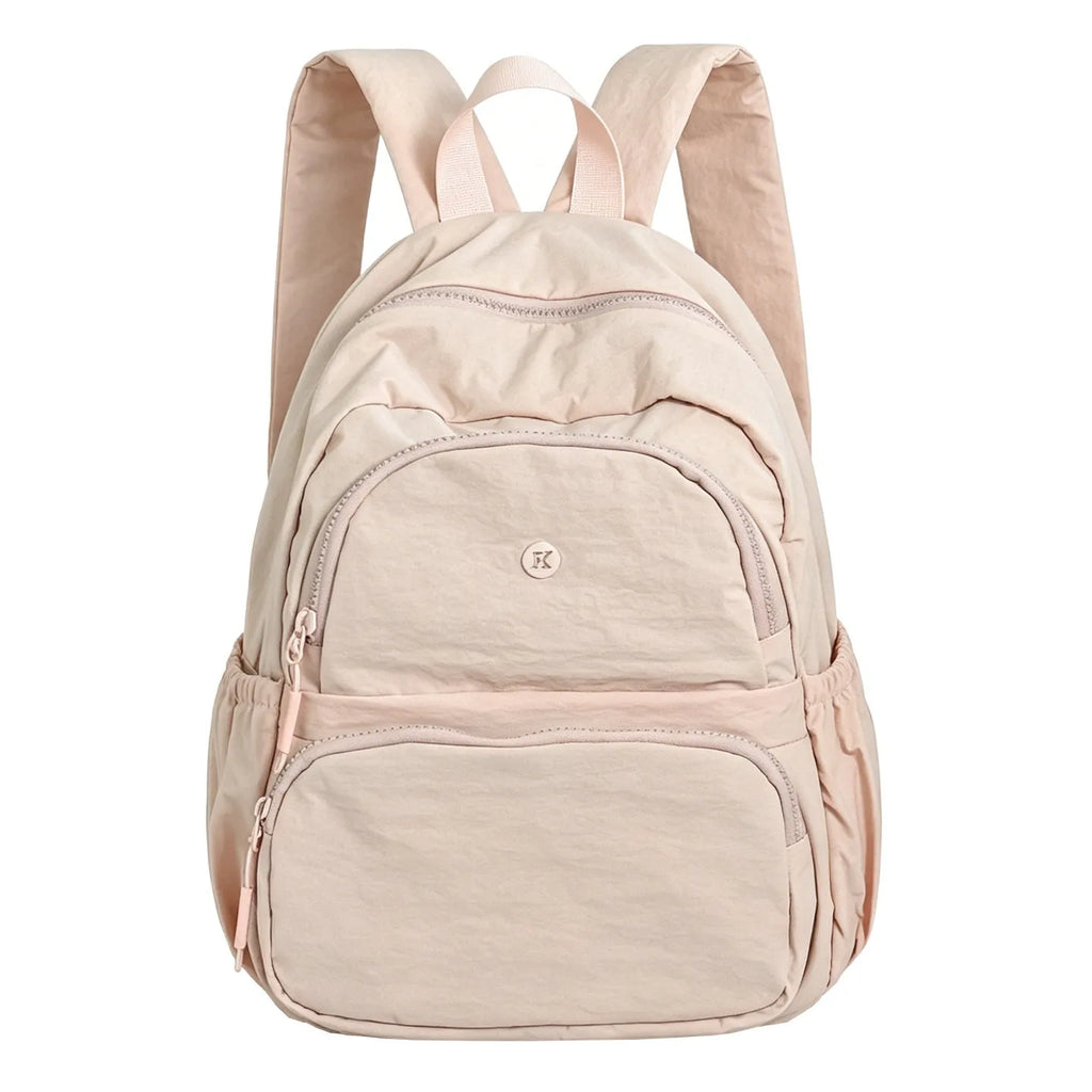 Japanese Style Casual Backpack – Vintage Lightweight Travel Bag Casual Backpack Nixie pink