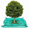 Foldable PE Garden Pruning Tarp 100x100cm – Leaf Catcher Mat