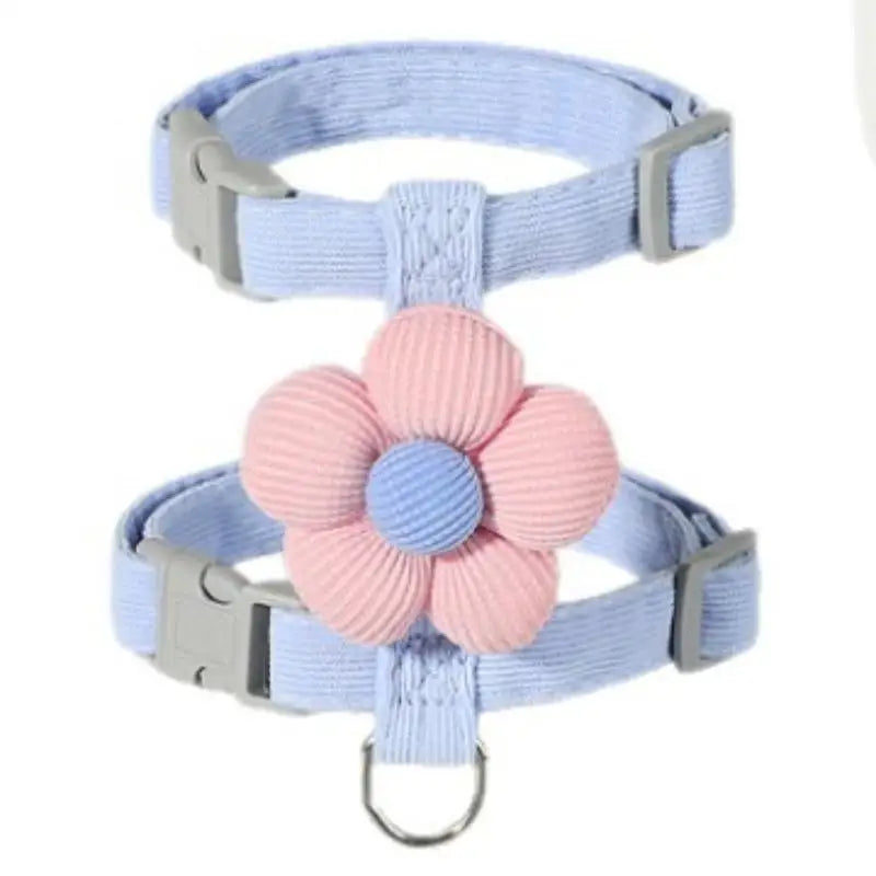 Adjustable Cat Harness & Leash Set – Breathable Mesh Pet Vest