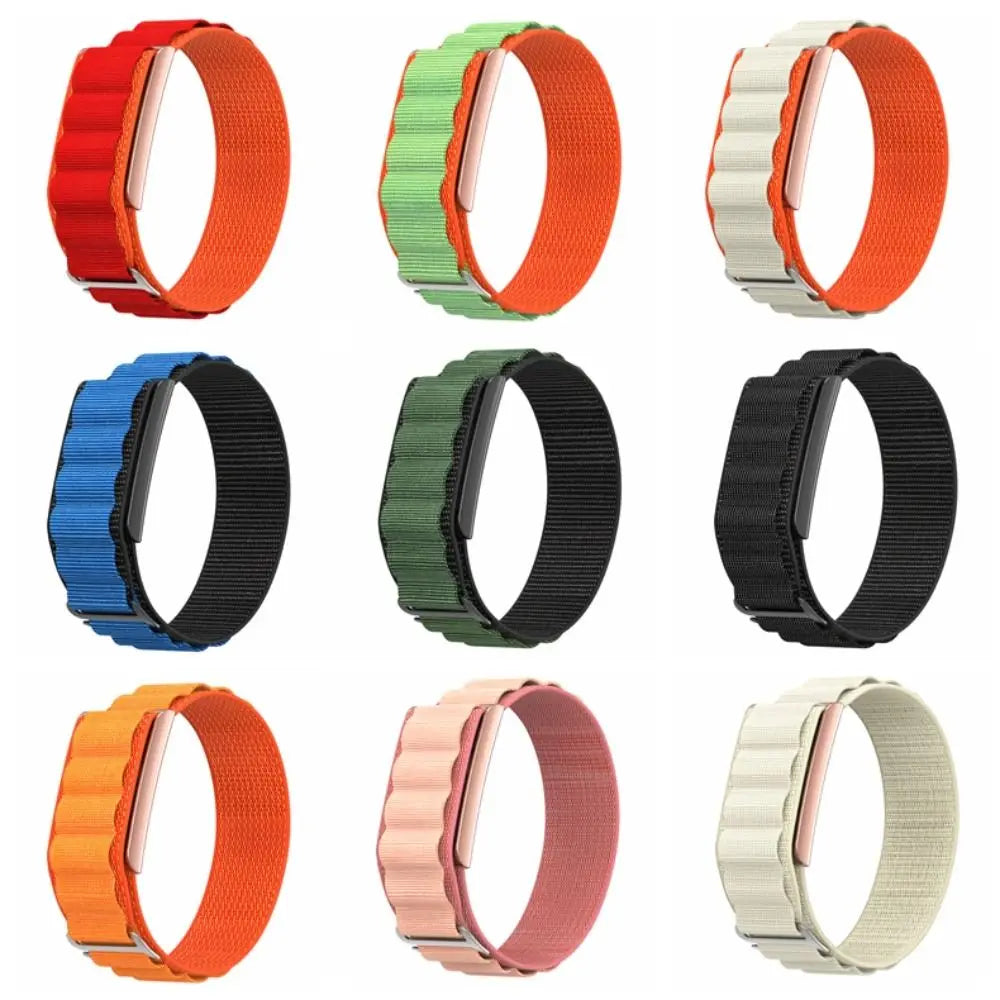 22mm Nylon Sport Loop Band Replacement Strap for Amazfit Helio Smartwatch Band Nixie