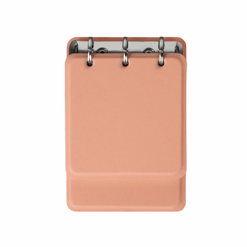 Mini 3-Ring Refillable PU Leather Pocket Notebook | Binder Journal