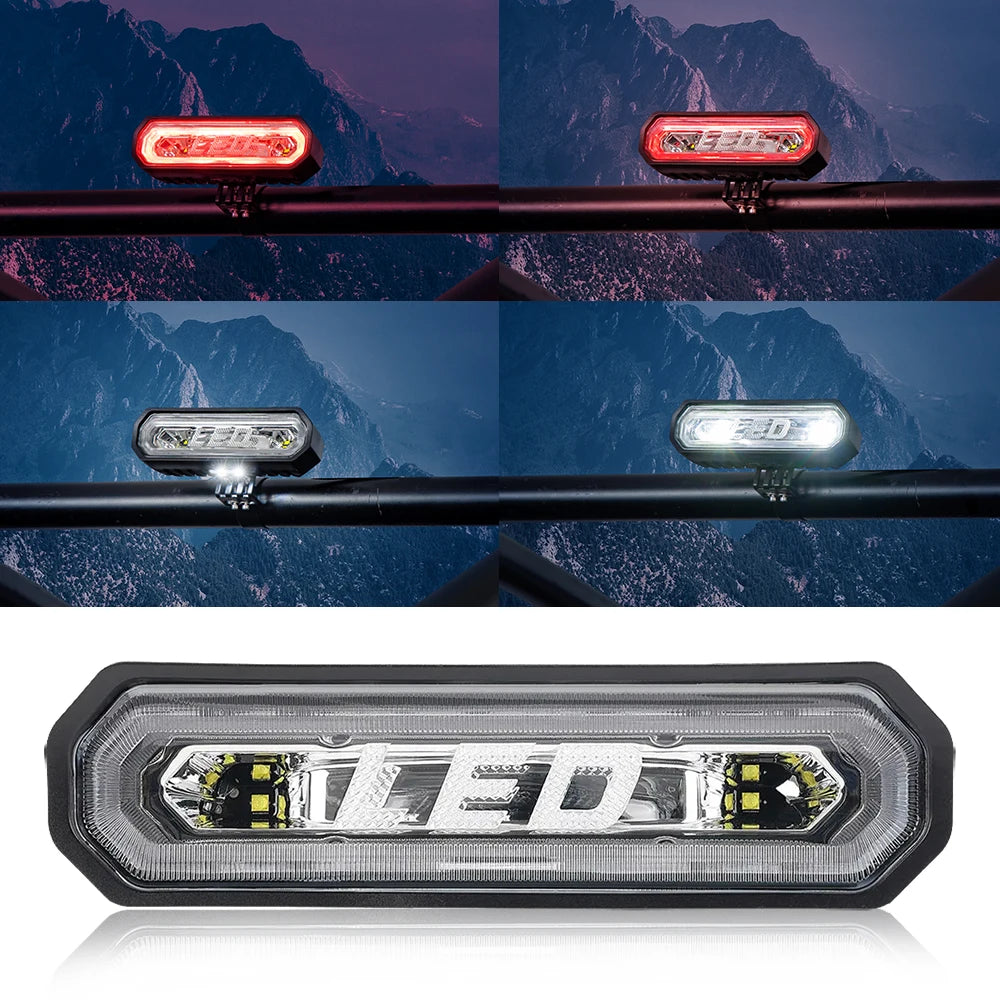 UTV LED Chase Light Bar – 5-Mode Brake & Reverse for RZR Can-Am UTV Chase Light Bar Nixie
