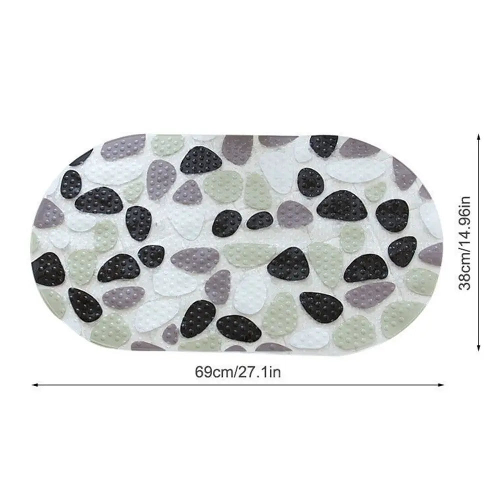 Anti-Slip PVC Bath Mat with Suction Cups – Kids Cartoon Designs