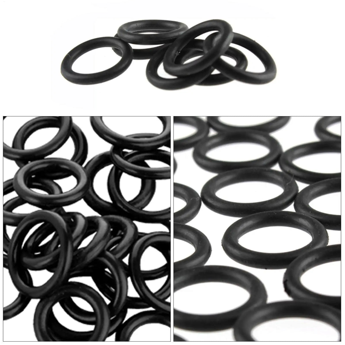 50pcs Rubber O-Ring Gasket Set – Faucet & Garden Hose Seal Rubber O-Ring Set Nixie