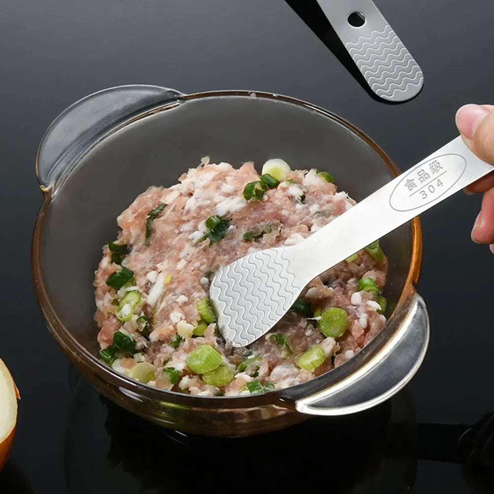 304 Stainless Steel Dumpling Spoon Set 3PC | Wonton Tools