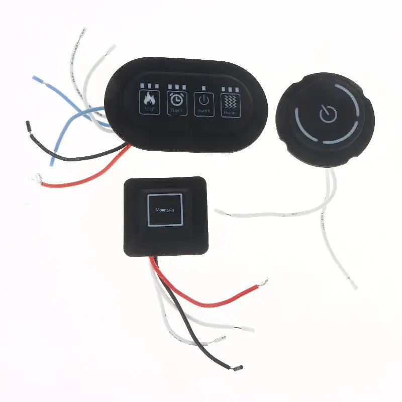 3-Speed Heated Vest Pants DIY Temperature Control Button Switch