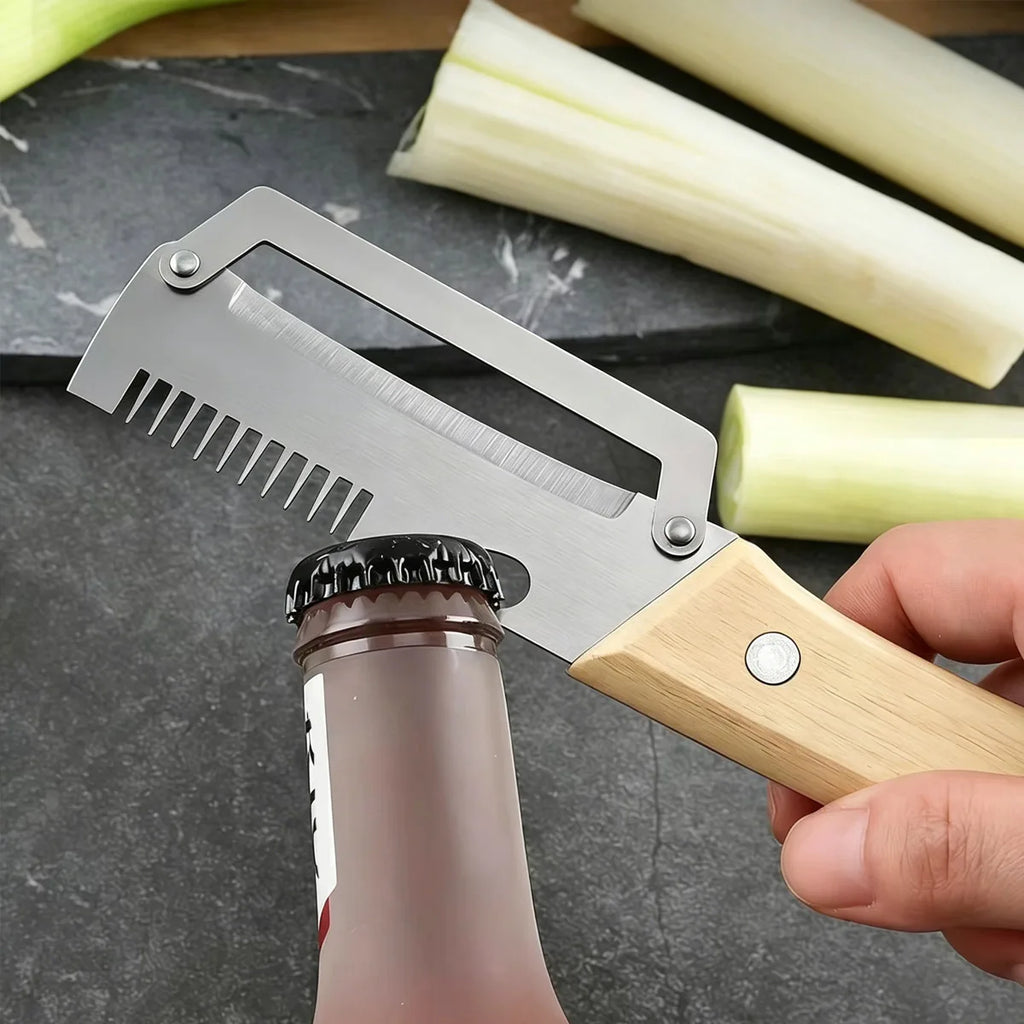 Stainless Steel Fruit & Vegetable Peeler Set – Wood Handle Vegetable Peeler Set Nixie